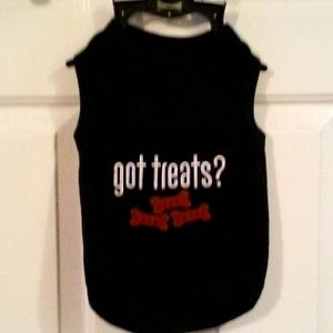 "Got Treats" Pet Tank by Parisian Pet